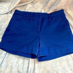 “Royal” blue linen shorts New York and company great condition